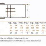 Extra Narrow 3-fold Metal Grid Mechanism TF00W# thumbnail-3