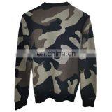 DiZNEW Wholesale Custom 100% Cotton Camo Sweaters O-neck Sweater Men thumbnail-2