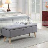 Excellent Made in China Custom Accept Sliver Color Seat Storage Bench thumbnail-7
