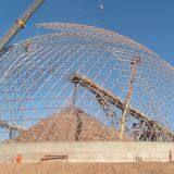 Security Structure Bolt Ball Connecting Space Frame Dome Coal Storage thumbnail-3