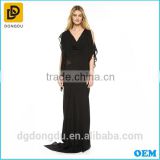 Hottest fashion style elegant women casual summer ladies black sleeveless dress