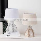 New Korean Hotel Home Decor Nightstand Lamp Exquisite Ceramic Warm Table Lamp for Bedroom thumbnail-6