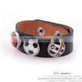 High Quality Leather Snap Jewelry Slap Button Bracelet thumbnail-6