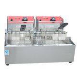 10 Liter Electric Countertop Deep Fryer Dual Tank 5 With Temperature Limiter Commercial Restaurant thumbnail-2