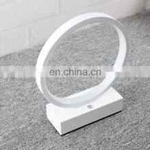 Europe Home Decor Donut LED Baby Series Desk Lamp Metal Base Rechargeable Bed Side Table Lamp thumbnail-2
