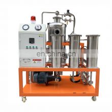 High temperature lubricating oil filtration machine phosphate ester oil purifier system