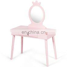 Kids Vanity Dressing Table With Mirror thumbnail-4