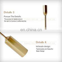 Gold Unique House Luxury Fancy Iron Tall Long Stem Modern Nordic Metal Candle Holder thumbnail-4