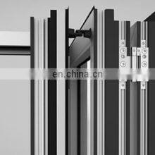 Hurricane Proof Water Proof Aluminium Double Glass Exterior bi Folding Doors thumbnail-4