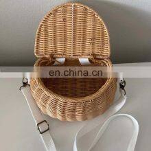 Hot Sale Handcrafted Best Seller Rattan Bike Basket for Kids and Adults Wholesale Made in Vietnam thumbnail-3