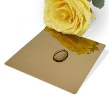 Stainless Steel Decorated Sheet 6K 8K Anti Fingerprint Mirror Ss 201 316 304 PVD Colored Plat thumbnail-4