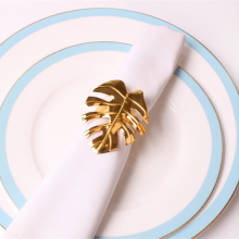 Home Ware Table Accessories Artificial Plant Turtle Leaf Napkin Ring thumbnail-3