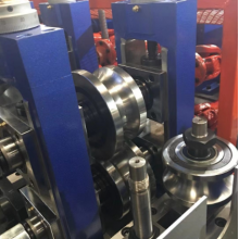 Galvanized Steel Round/Square Pipe Tube Making Machine Production Line thumbnail-4