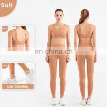 The New Fashion Cloud Feeling Adjustable Strappy Sports Bra Private Label Yoga Clothing thumbnail-3