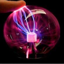 Magic Plasma Ball LED 5inch Sound Sensitive Plasma Lamp Light Nebula Sphere Globe Novelty Toy for Decorations/Kids/Bedroom thumbnail-2