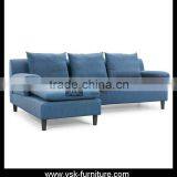 SF-077 Hotel Room Furniture Modern Fabric Senctional Sofa Set thumbnail-1