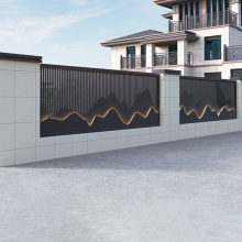 Custom Chinese Style Fence | Luxury Fencing for Villa, Courtyard, and Community Projects thumbnail-3