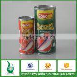 2016 China canned mackerel fish food in tomato paste