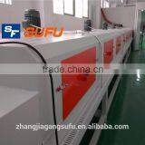 Automatic monitoring drying production line, plc control tunnel furnace, stainless steel mesh chain hot air dryer