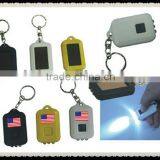 Promotion Gift Item Solar Led Keychain,adverstising Solar Keychains ,cheap Items to Sell Led Solar Keychain thumbnail-1