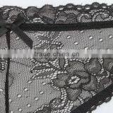 Black Sexy Lace Thong G-string,transparent Panties thumbnail-5