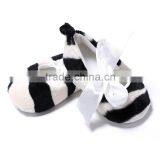 Cool Stripe Crochet Infant Baby Soft Sole Shoes Moccasins Leather Shoes for Toddler thumbnail-2
