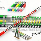 2013 7inch easy grip pencil hb standard pencil with eraser