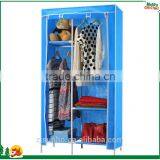 Portable Steel Tube Folding Oxford Cloth Wardrobe thumbnail-1