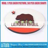 Sublimation 3D Souvenir Fridge Magnet California thumbnail-3