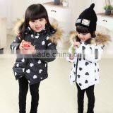 2015 New Model Velvet Winter Child Clothes for Girl Wear Snow Weather Down Jacket Wholesale Spot Winter Coat Kids(ulik-J022) thumbnail-2