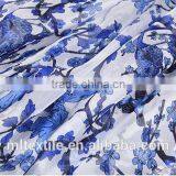 Quality and Quantity Assured Silk Chiffon Floral Printed Fabric thumbnail-4