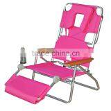 Lay Face Down Folding Reclining Beach Lounge Beach Chair thumbnail-2