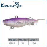 2016 New MASK S VIBES Soft Plastics Fishing Vibe Lure Blade Soft Vib Lures thumbnail-3