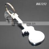 Anodizing Aluminum Guitar Shaped Pocket Creative Gift Metal Guitar Keychain Bottle Opener thumbnail-5