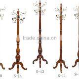 New Home Furniture Modern Rubber Wood Clothes Valet Stand (S-13#) thumbnail-4