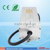 120w 12v power supply AC to DC converter with waterproof case