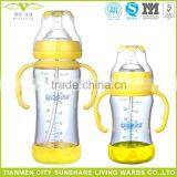 Glass Baby Feeding Bottle Eco-Friendly Baby Bottles Bottle Double Neck