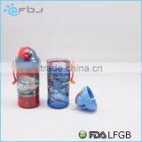 PC Plastic Type And Plastic Material Clear Kids Plastic Water Bottles . thumbnail-2