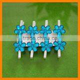 Creative Wooden Clip With Flower Wholesale