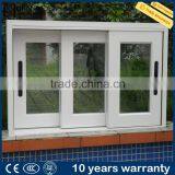 Powder Coating White Interior 3 Tracks Aluminum Sliding Window thumbnail-1