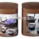 Retro Atmosphere Grade Airtight Tea Tin Box