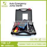 2015 on Promotion CE FCC RoHS Certification Car Jump Start Type Super Start Jump Starer Portable Lipo Battery Jump Starter