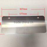 Hot Sale Car License Plate American Standard Nature Color Stainless Steel Embossed Blank License Plate ,Metal Car Number Plate thumbnail-2