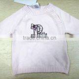 wholesale clothing in china baby girl knitting pattern sweater