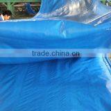 China Supplier Cheap PE Tarp High Tensible Leno Woven Fabric Striped Hem pp Rope Finished Colored Awning Make-to-order Tent Use thumbnail-4