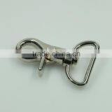 High Quality Eco-friendly 25mm Zinc Alloy Metal d Ring Snap Hook for Bag Belt thumbnail-5