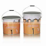 Factory Direct Economical Practical Colorful Metal Bucket Design Storage Stools Storage Ottoman