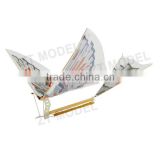 Iron Bird Rubber Powered Ornithopter Flying Toys