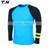 Wholesale Long Sleeve Compression Shirts Rash Guard thumbnail-5