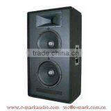 2x15 Inch+HTi44, 4Ohm, 102.5dB, 400W 2-WAY Audio Speaker C-MARK E200